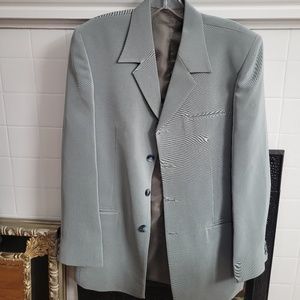 Classic Ice Blue Boyfriend Blazer
